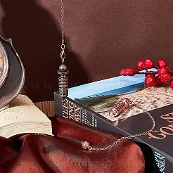 2шт 2-х цветные латунные маятники для биолокации KK-NB0002-80