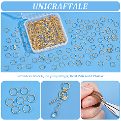 300 anneau de jonction ouvert en acier inoxydable 304&nbsp;STAS-UN0058-56G-04