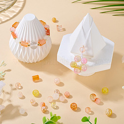 80 г прозрачных стеклянных бусин&nbsp;DGLA-TA0001-47K