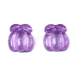 Cabochons aus transparentem Harz mit Herbstmotiven&nbsp;CRES-S302-65-A04