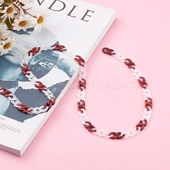 Акриловые цепочки ручной работы&nbsp;AJEW-JB00943-02