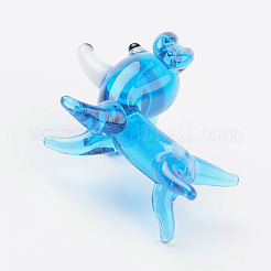 Декор для дома ручной работы щенок в технике лэмпворк LAMP-J084-24