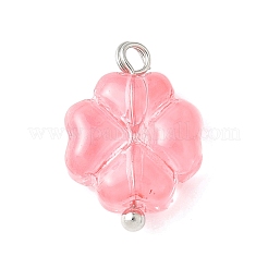 7 шт. 7 цвета прозрачные стеклянные подвески&nbsp;PALLOY-JF03518-02