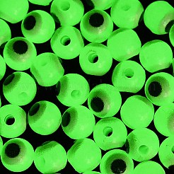 Светящиеся и печатные непрозрачные акриловые бусины&nbsp;LACR-G050-01A