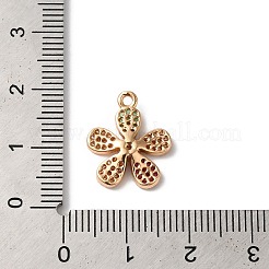 Латунные микро проложить кубического циркония подвески&nbsp;KK-C062-107G