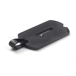 Pendentifs en acier inoxydable 304 avec placage ionique (IP)&nbsp;STAS-O127-E01