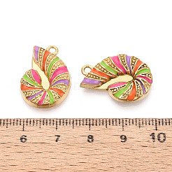 Подвески из нержавеющей стали 304 с эмалью&nbsp;STAS-N124-30A-G