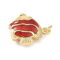 Латунь эмаль подвески&nbsp;KK-L256-23G