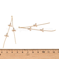 Латунные микро проложить кубического циркония большие кулоны KK-C155-20G