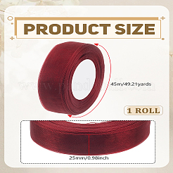 1 рулон ленты из полиэстеровой органзы&nbsp;OCOR-LP0001-31A