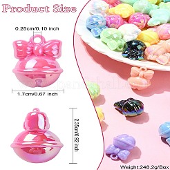 50 шт. Непрозрачные акриловые подвески&nbsp;SACR-CJ0001-72