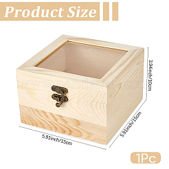 Cajas de almacenamiento de madera&nbsp;WOCR-CL0001-01A