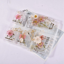 Diy силиконовые прямоугольные Молды для подвесных значков&nbsp;LS-DIY-G079-17