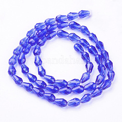 Chapelets de perles en verre&nbsp;LS-GLAA-R024-11x8mm-3