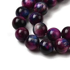 Природных тигровый глаз бисер нитей&nbsp;LS-G-F561-8mm-B09