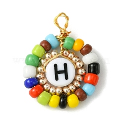 26 шт. подвески из акрилового стекла с бусинами&nbsp;PALLOY-MZ00303