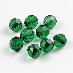 Прозрачные акриловые бусины&nbsp;PL505Y-11