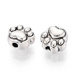 Сплавочные овальные бусины тибетского стиля &nbsp;TIBE-N013-05AS