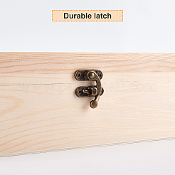 Scatola di legno&nbsp;CON-WH0080-18