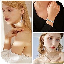 100 шт. текстурированные круглые латунные бусины KK-SC0003-39