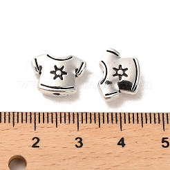 Сплавочные овальные бусины тибетского стиля  FIND-C043-036AS