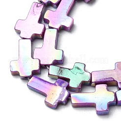 Нити бусин из натуральных пресноводных ракушек SHEL-K006-02C