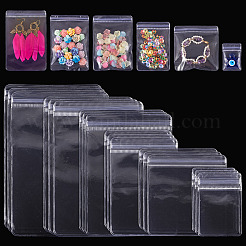 30 шт. 6 стиля ПВХ антиокислительные пакеты с застежкой-молнией AJEW-TA0002-27