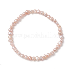 Браслеты из натуральных пресноводных жемчугов для женщин&nbsp;BJEW-JB13067