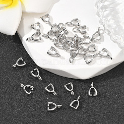 シーグレース ブラス アイスピック ピンチベイル  カドミウムフリー＆ニッケルフリー＆鉛フリー  プラチナ  8x2mm  穴：1.6mm  ピン：0.7mm&nbsp;XGRQ1U155-370P
