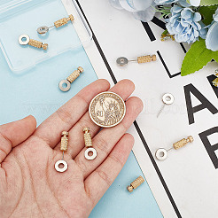 8 шт. 2 стиля фиксирующих штифтов для кожевенного ремесла своими руками TOOL-DC0001-12