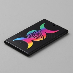 Печатные акриловые подвески OACR-WH0036-23G