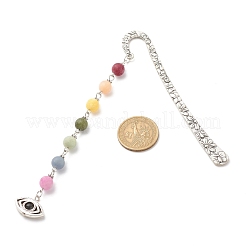 Тибетском стиле сплава закладки AJEW-JK00182-03