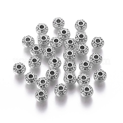 Тибетские серебрянные бусины прокладки LF0713Y