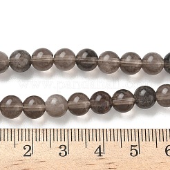 Натуральные ледяные обсидиановые бусинки&nbsp;G-P590-A03-6mm-01