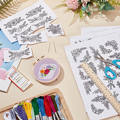 Наборы для вышивки цветов своими руками DIY-BC0013-29