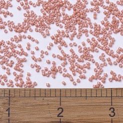 MIYUKIデリカビーズ  シリンダー  日本製シードビーズ  11/0  （db1363)染色された不透明なサケ  1.3x1.6mm  穴：0.8mm  約2000PCS /ボトル  10 G /ボトル&nbsp;SEED-JP0008-DB1363