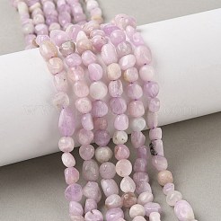 Природные кунцит бисер нитей G-A208-01C