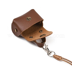 Mini-Kopfhörertasche aus PU-Leder&nbsp;NJEW-G198-01A
