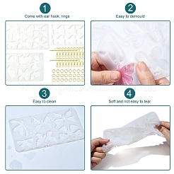 Силиконовые Молды для подвески-подвески-бабочки своими руками для изготовления сережек своими руками&nbsp;DIY-YW0009-41