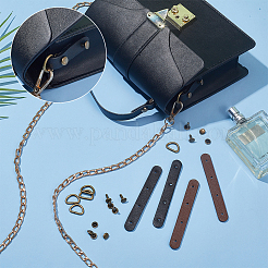 8 комплект 2-х цветных застежек для кошелька&nbsp;DIY-WR0003-53