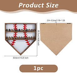 Подставки для показа колец на бейсбольную тематику из дерева&nbsp;AJEW-WH0031-70A