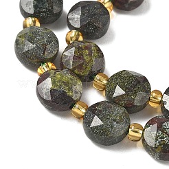 Бисер натуральный дракон крови пряди G-G271-C06-10mm