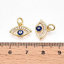 Латунные микро проложить кубического циркония подвески&nbsp;KK-N257-21G