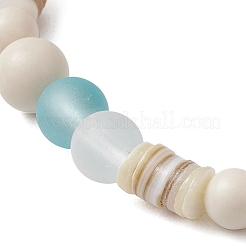 Браслеты в стиле бохо из натуральных ископаемых&nbsp;BJEW-JB11865-02