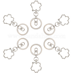 18 шт. застежки для брелка из сплава&nbsp;KEYC-SC0001-72P