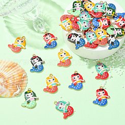 40 шт. Подвески из сплава с эмалью&nbsp;ENAM-CJ0005-65