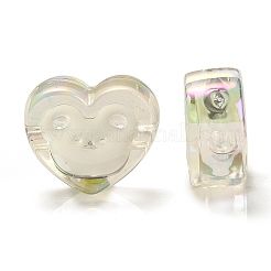 УФ-покрытие Радужные радужные акриловые эмалевые бусины OACR-G012-12B