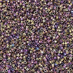 MIYUKIデリカビーズ  シリンダー  日本製シードビーズ  11/0  (db0541) スペクトルゴールド(パラジウムメッキab)  1.3x1.6mm  穴：0.8mm  約10000個/袋  50 G /袋&nbsp;SEED-X0054-DB0541