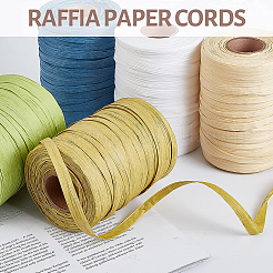 1 рулон бумажных шнуров из рафии для изготовления украшений своими руками&nbsp;OCOR-BC0001-54B