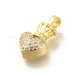 Реечное покрытие латунь с подвесками из кубического циркония&nbsp;KK-Z086-07G